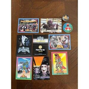 Vintage lot Power Tanger Trading Cards